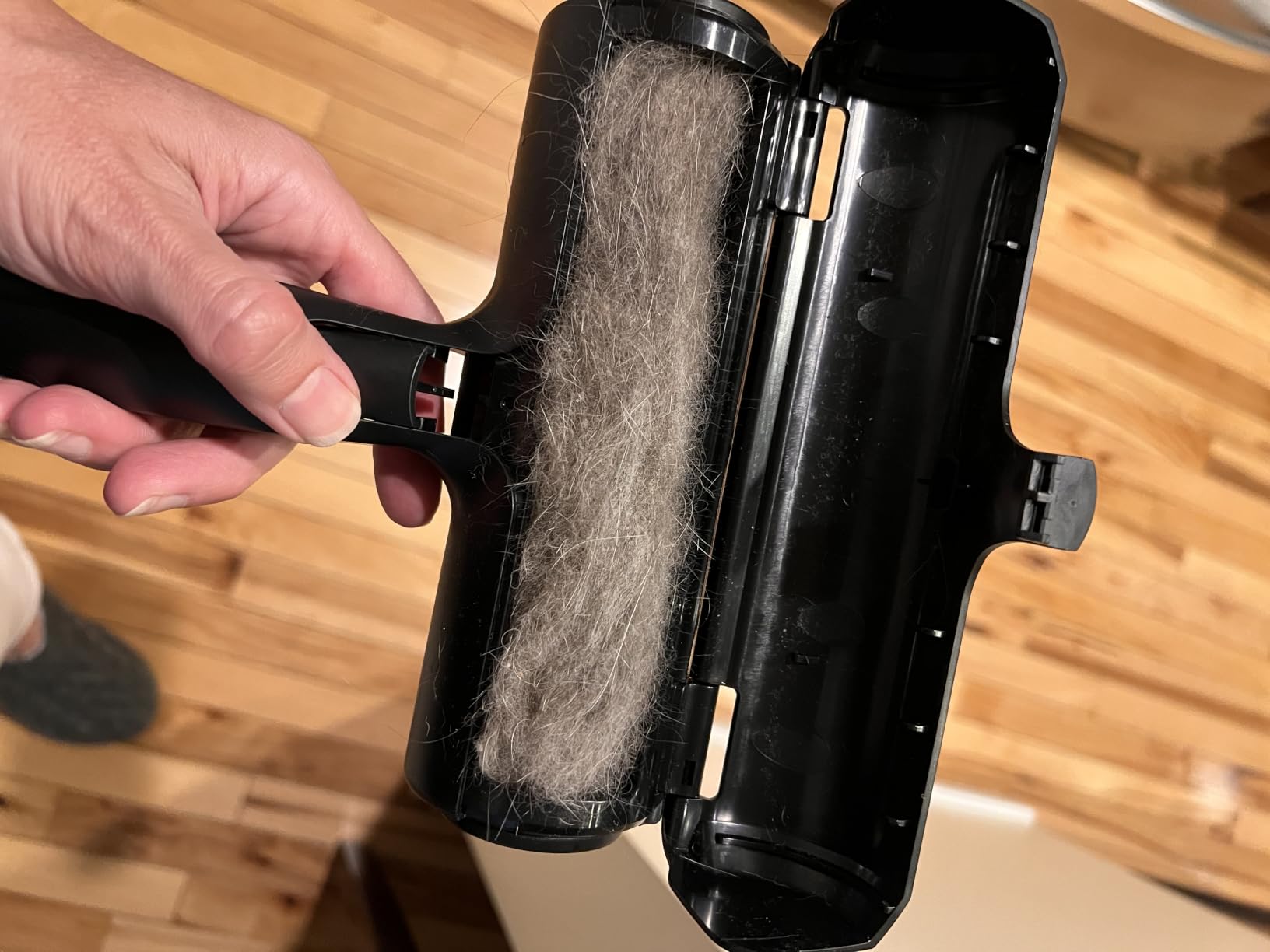 10. Sweep Pet Hair Off Sofas and Rugs in Seconds with the Reusable ChomChom Roller
