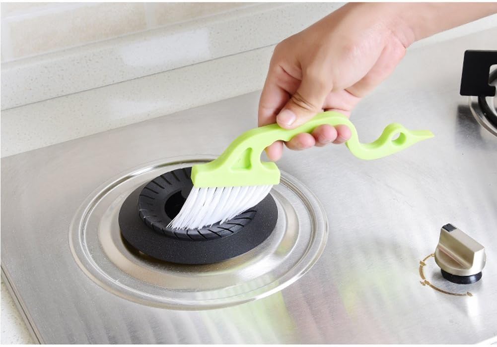5. Lift Packed Dirt from Window Sills and Sliding Tracks with a Groove Cleaning Brush