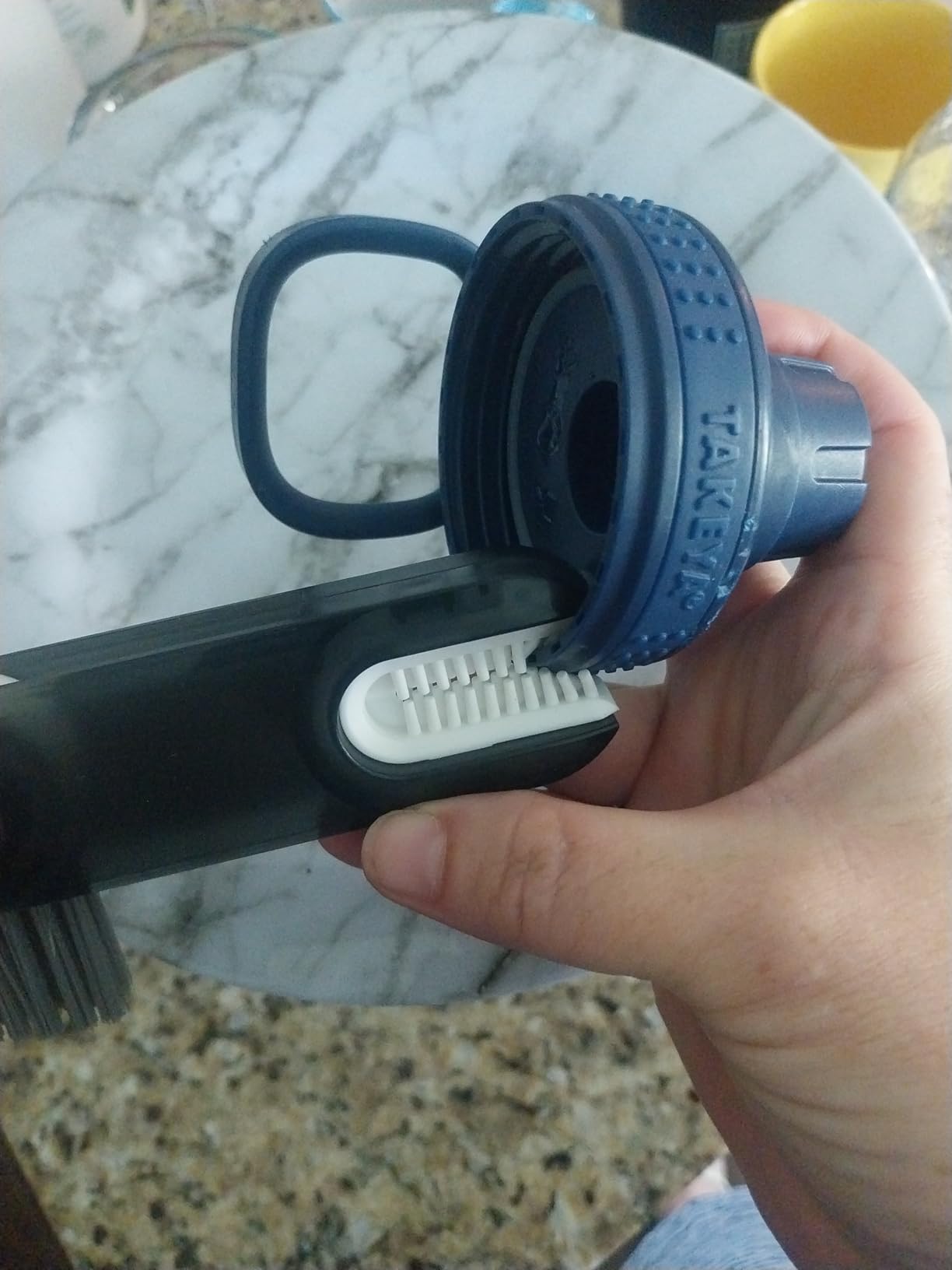 8. Scrub Water Bottles, Straws, and Narrow Necks Spotless with a 6-Piece Brush Set