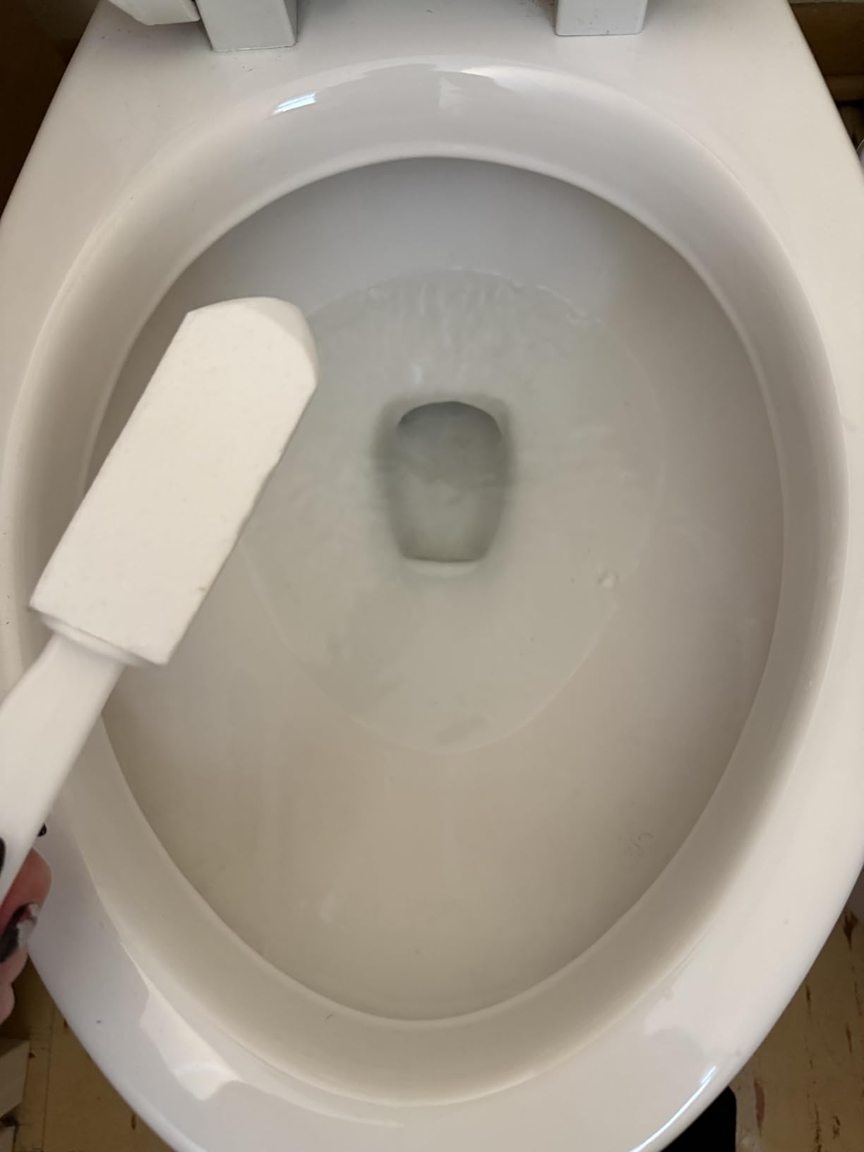 9. Dissolve Tough Mineral Rings in Porcelain Toilets Using an Ergonomic Pumice Stone