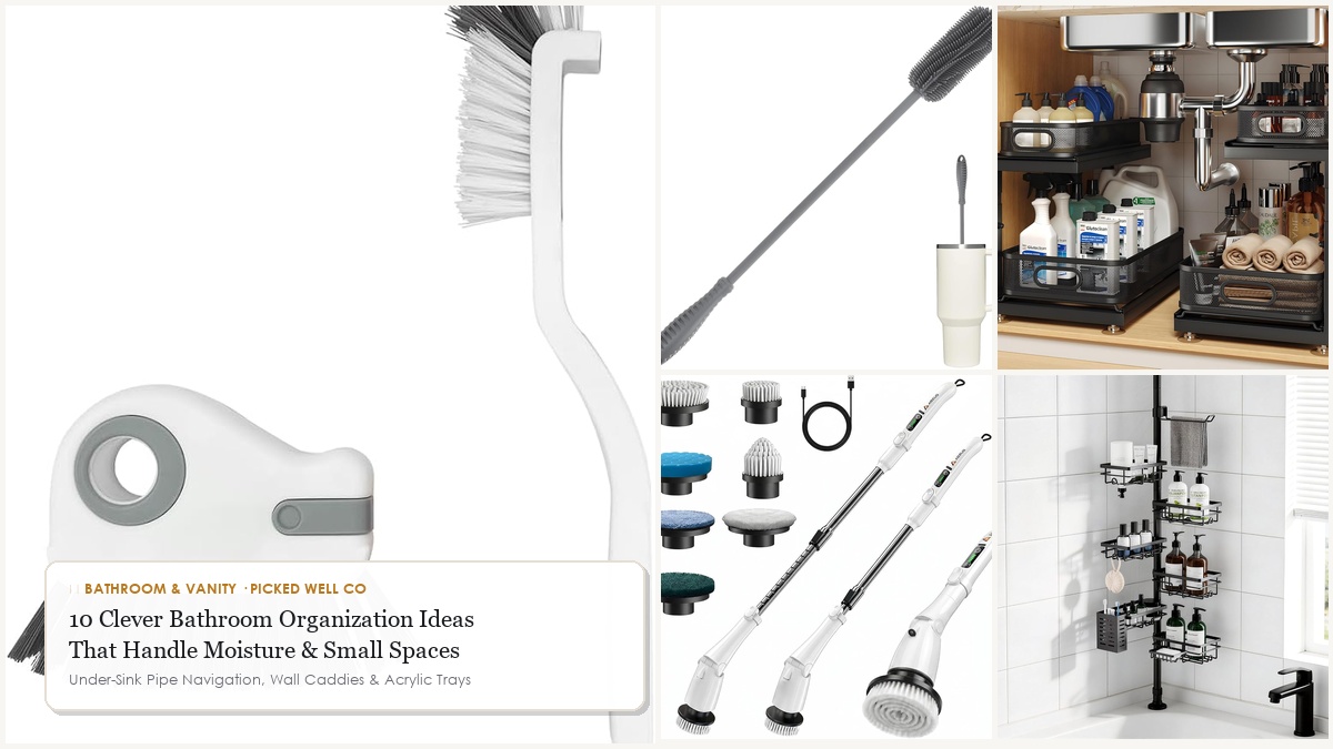 Bathroom Organization Ideas
