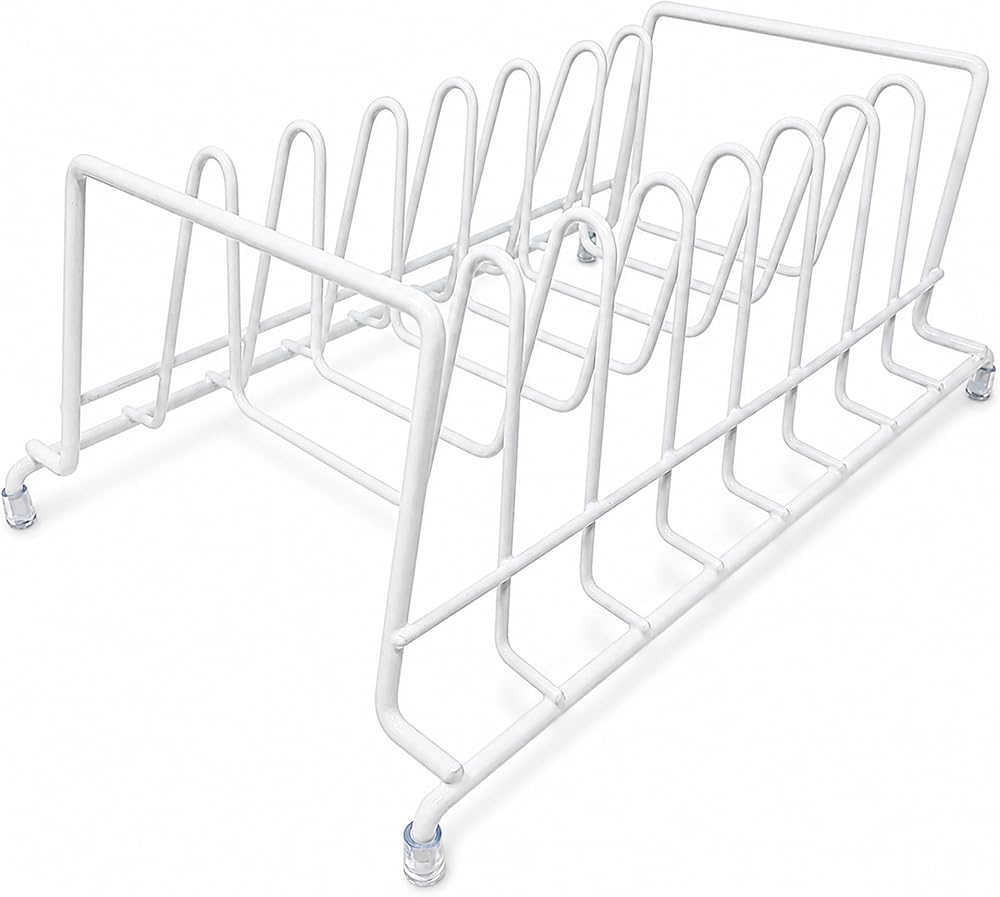 3. Store Bulky Totes and Heavy Power Tools on an Industrial 5-Tier Steel Unit