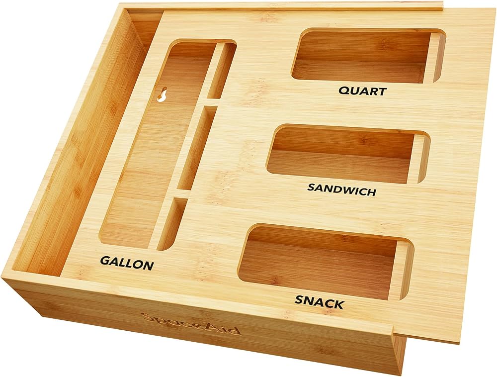 8. Custom-Tailor Utensil Drawers with Spring-Loaded Natural Bamboo Dividers