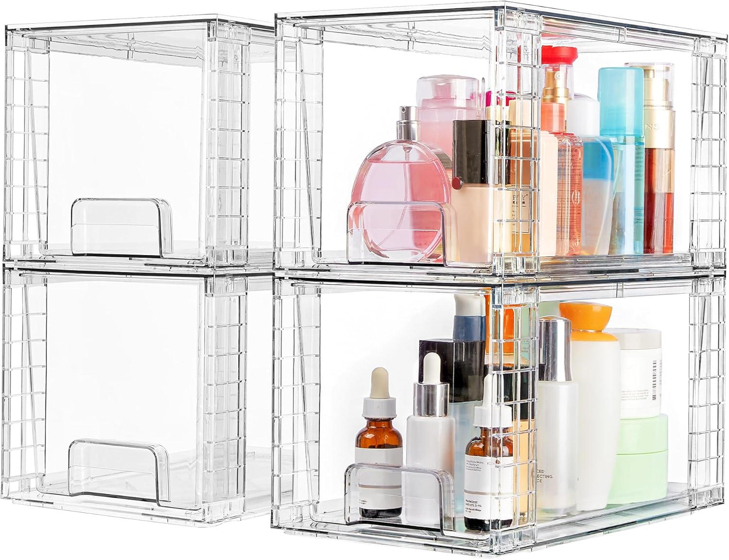 4. Sort Screws, Nuts, and Fasteners Visibly with Stackable Hardware Bins