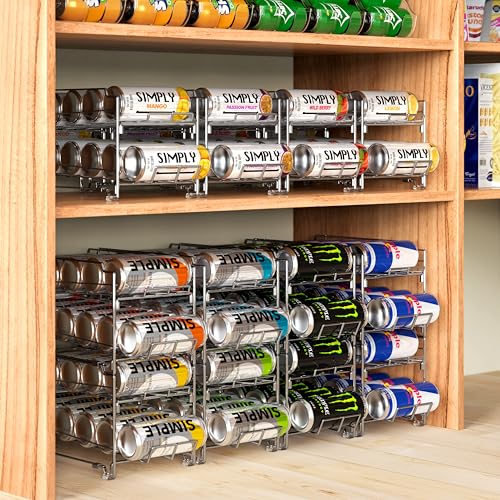 5. Keep Seltzers and Sodas Rolling Forward with a Clear Gravity Can Dispenser