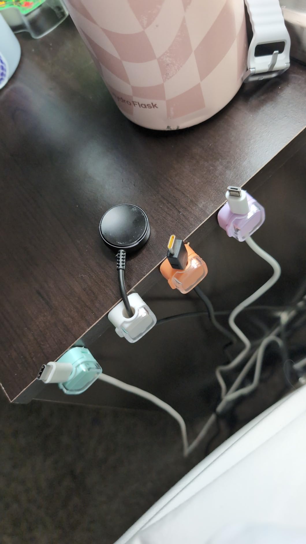 5. Anchor Wandering Charger Wires with Magnetic Bedside Cord Clips