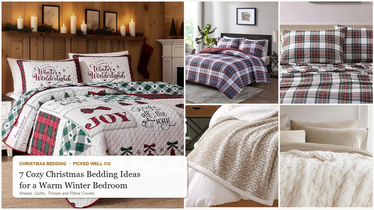 7 Cozy Holiday Bedding Ideas for Winter