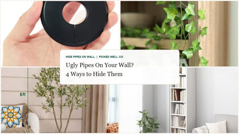 Ugly Pipes? How to Hide Pipes on Wall With 4 Fixes That Actually Work
