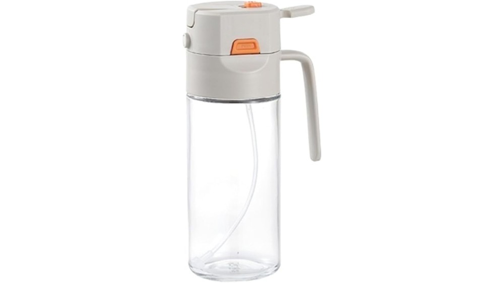 2 In 1 Glass Olive Oil Dispenser And Sprayer