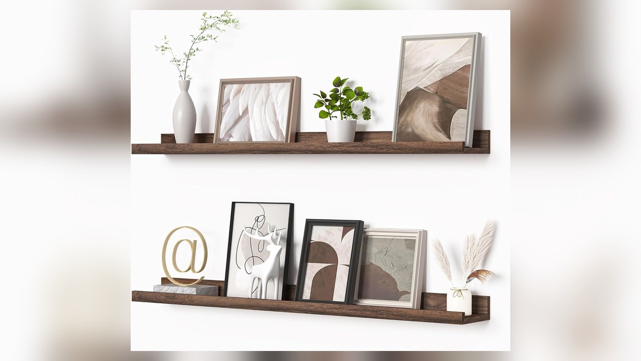 Heimlove picture ledge shelf set of 2 36 inch